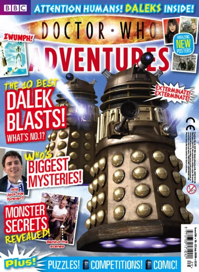 Cover of Dalek Blasts
