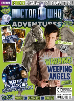 Cover of Warning Weeping Angels