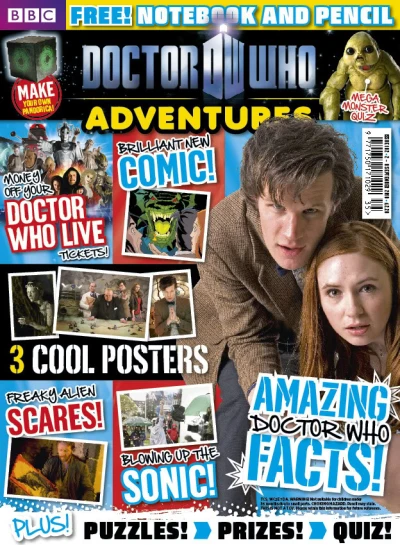 Cover of Amazing Doctor Who Facts!