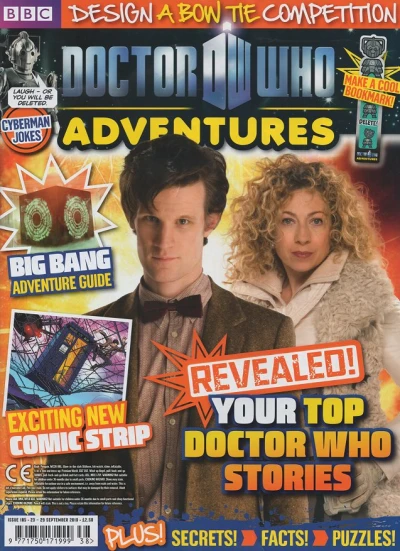 Cover of Revealed! Your Top Doctor Who Stories
