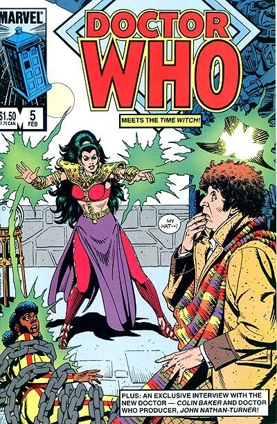 Cover of Doctor Who and the Time Witch; Warlord of the Ogrons