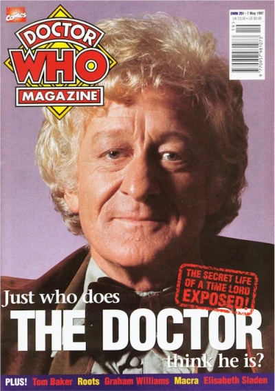 Cover of Just who does The Doctor think he is?