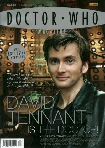 Cover of David Tennant is the Doctor