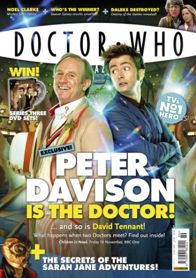 Cover of Peter Davison is the Doctor