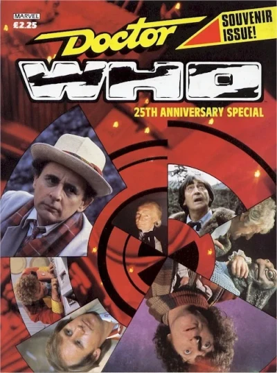 Cover of Doctor Who 25th Anniversary Special