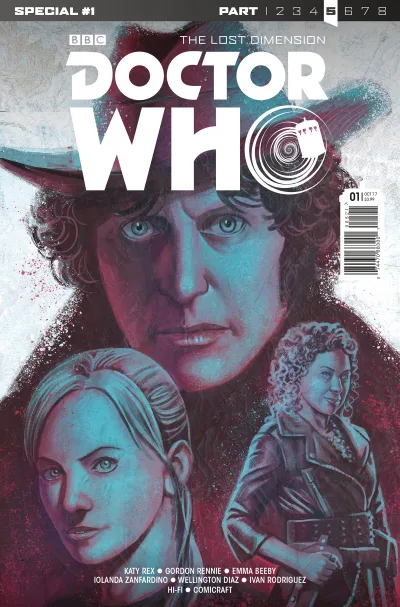 Cover of The Lost Dimension, Part 5; Riversong; The Fourth Doctor and Romana