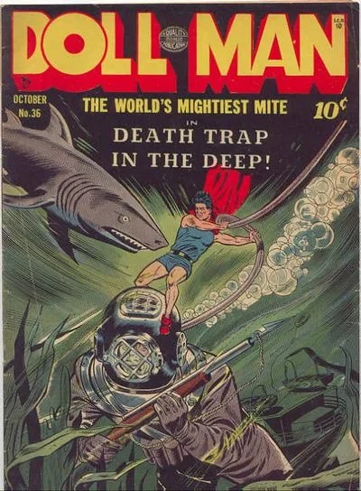 Cover of Death Trap In the Deep