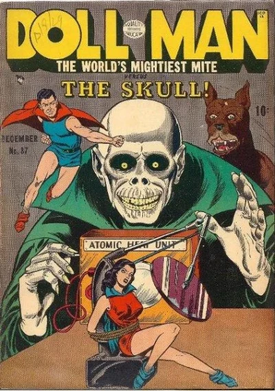 Cover of Doll Man Battles the Skull
