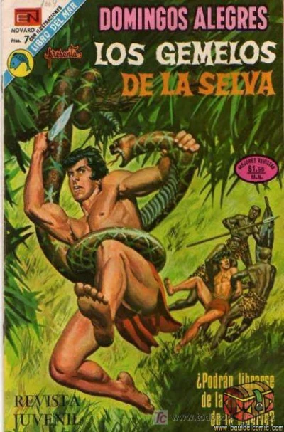 Cover of Los Gemelos de la Selva