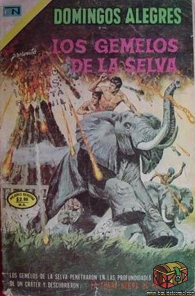 Cover of Los Gemelod de la Selva