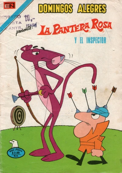 Cover of La Pantera Rosa y el inspector