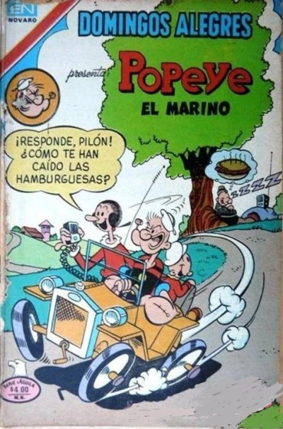 Cover of Popeye el Marino