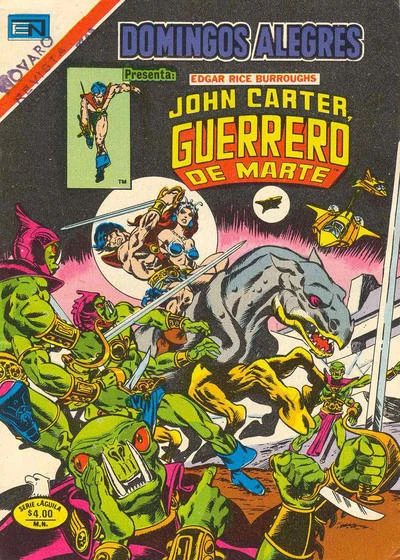 Cover of John Carter, Guerro de Marte