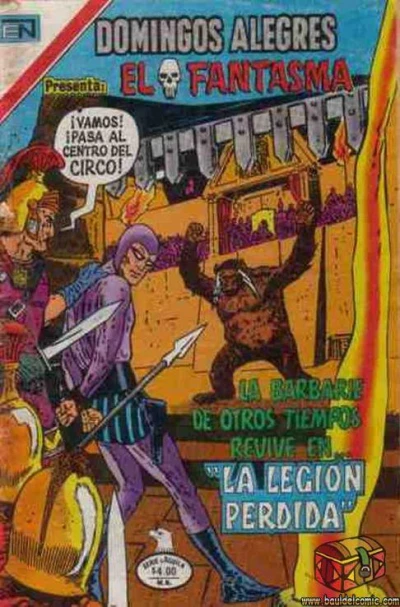 Cover of El Fantasma: "La Legion Perdida"