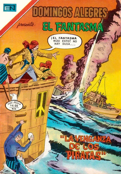 Cover of El Fantasma: La Venganza de los Piratas