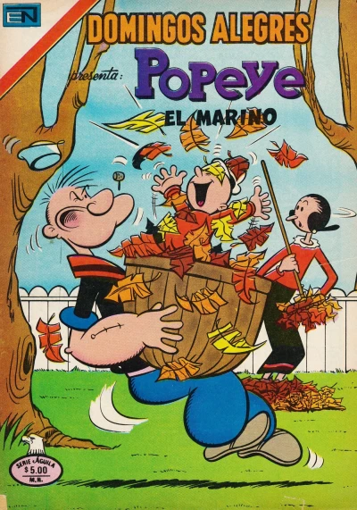 Cover of Popeye el marino