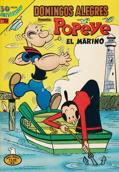 Cover of Popeye el Marino