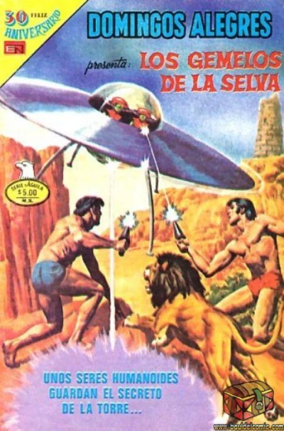 Cover of Los Gemelos de la Selva