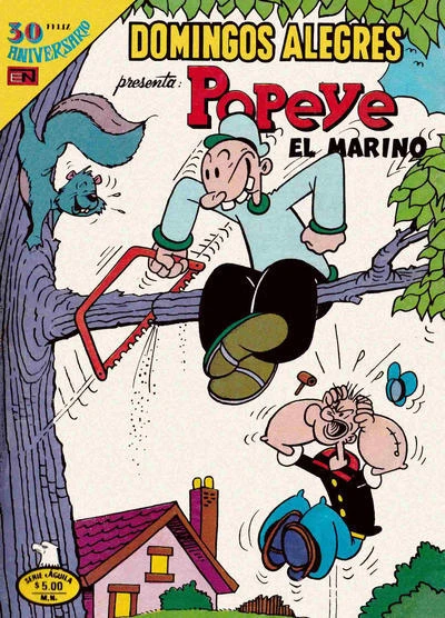 Cover of Popeye el Marino