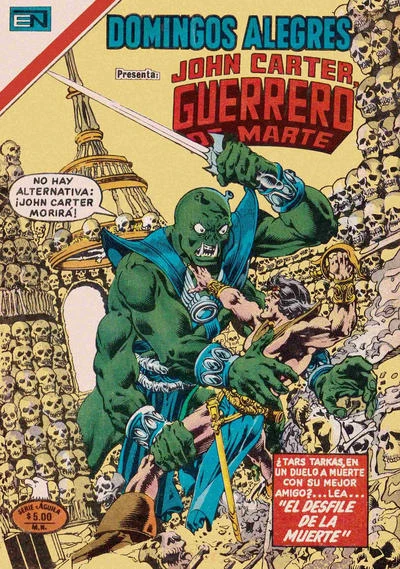 Cover of John Carter Guerrero de Marte