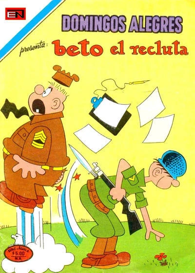Cover of beto el recluta