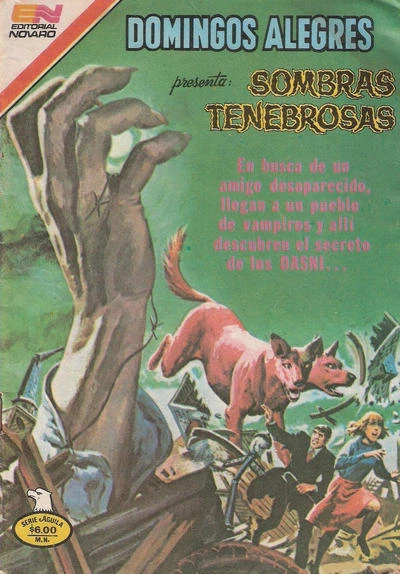 Cover of Sombras Tenebrosas