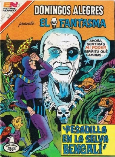 Cover of El Fantasma "Pesadilla en la Selva Bengali"