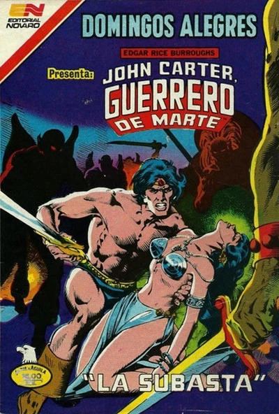 Cover of John Carter, Guerrero de Marte "La Subasta"