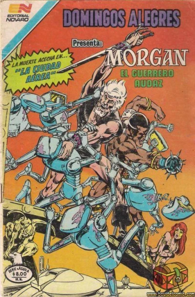 Cover of Morgan el Guerrero Audaz