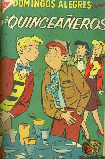 Cover of Los Quinceaneros