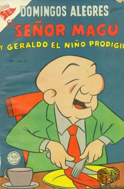 Cover of Senor Magu y Geraldo el Nino Prodigio