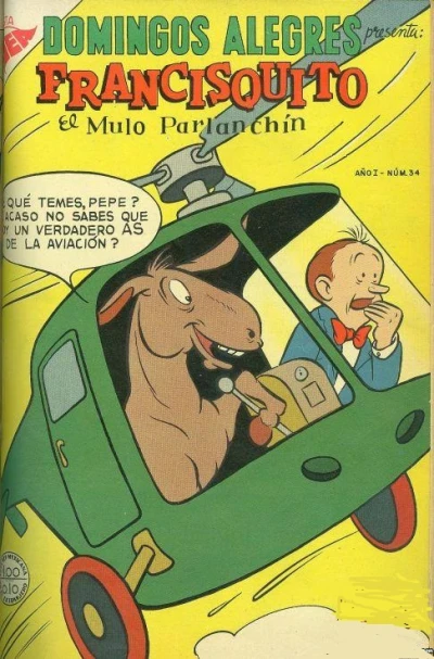 Cover of Francisquito el Mulo Parlanchin