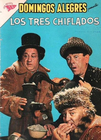 Cover of Los Tres Chiflados