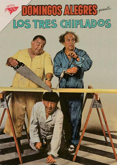 Cover of Los Tres Chiflados