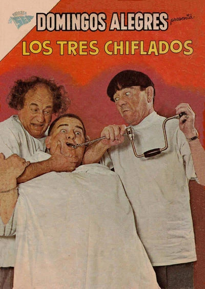 Cover of Los Tres Chiflados