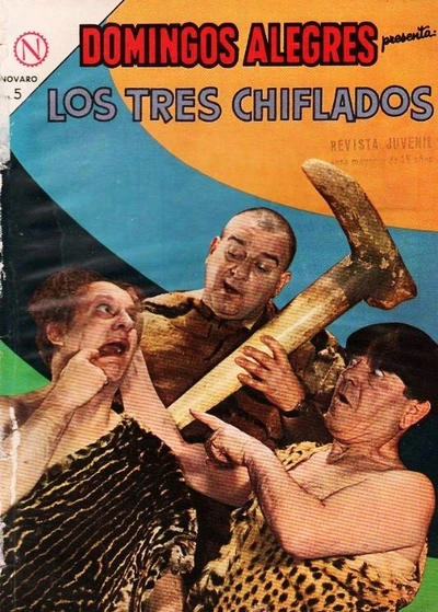 Cover of Los Tres Chiflados