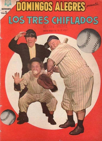 Cover of Los Tres Chiflados