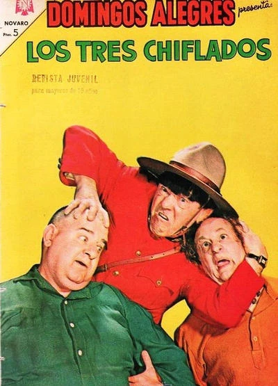 Cover of Los Tres Chiflados
