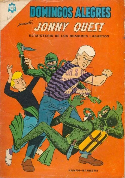 Cover of Jonny Quest: El Misterio de los Hombres Lagartos