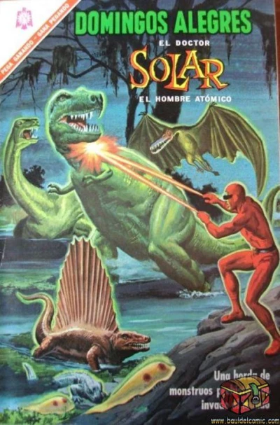 Cover of El Doctor Solar el Hombre Atomico