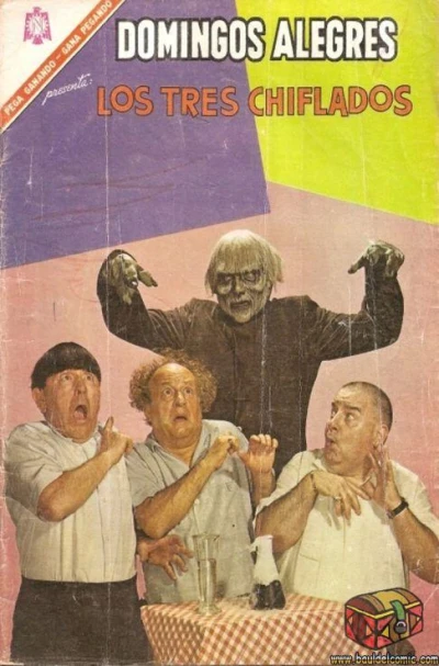 Cover of Los Tres Chiflados