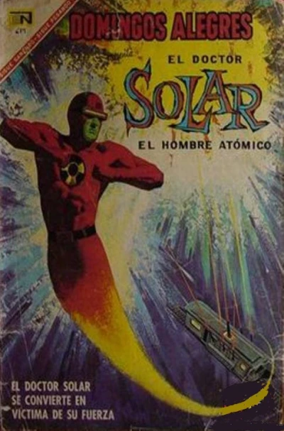 Cover of El Doctor Solar el Hombre Atomico