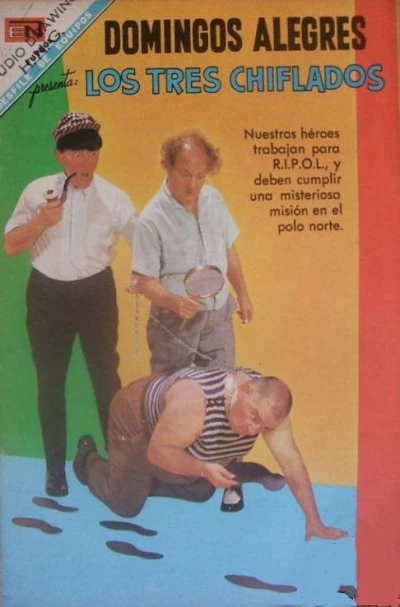 Cover of Los Tres Chiflados