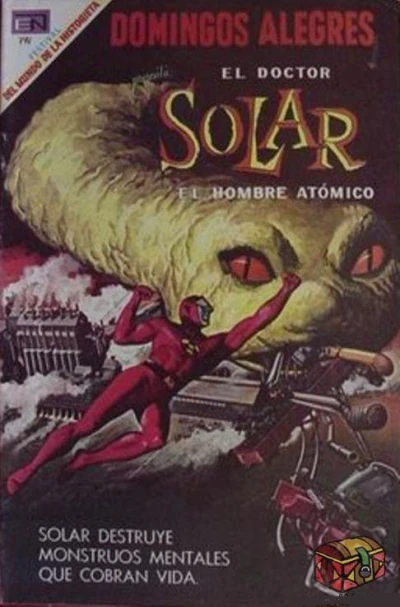 Cover of El Doctor Solar el Hombre Atomico