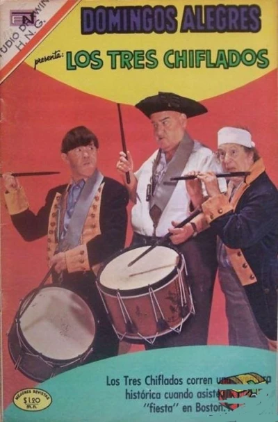 Cover of Los Tres Chiflados