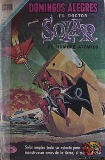 Cover of El Doctor Solar el Hombre Atomico