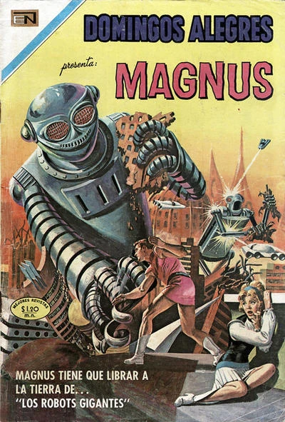 Cover of Magnus; Los Robots Gigantes