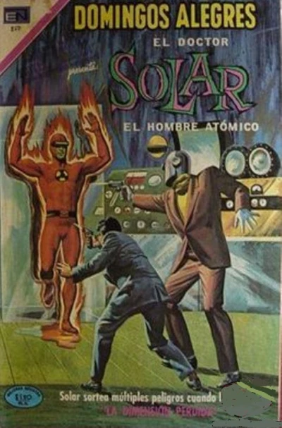 Cover of El Doctor Solar el Hombre Atomico
