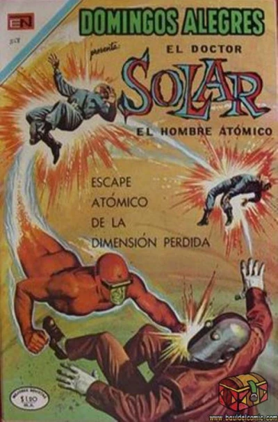Cover of El Doctor Solar El Hombre Atomico