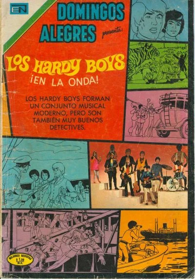 Cover of Los Hardy Boys En La Onda!